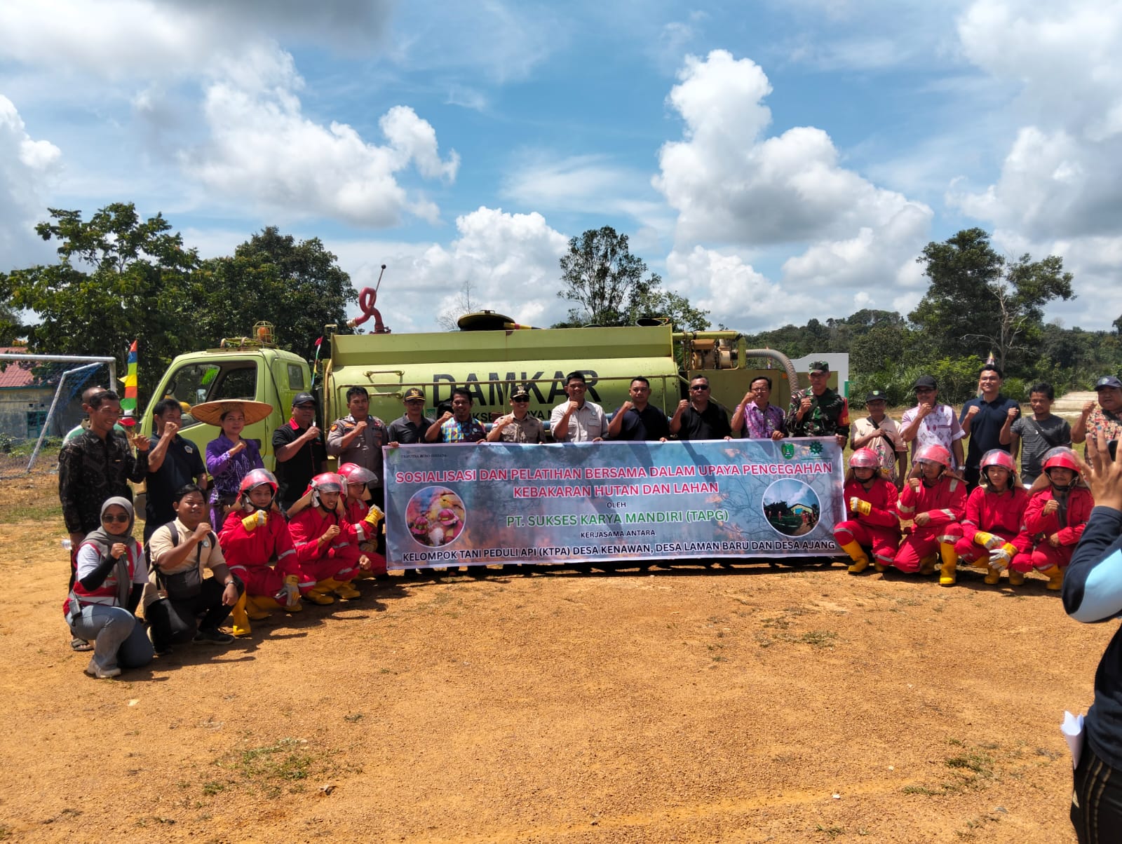 sosialisasi-dan-pelatihan-bersama-dalam-upaya-pencegahan-kebakaran-hutan-dan-lahan-oleh-triputra-agro-persada-pt-skm